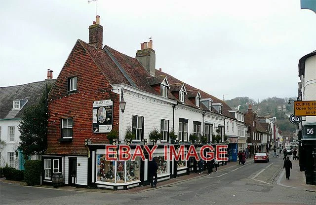 Photo  Cliffe High Street Lewes East Sussex The Shop On The Corner Is That Of Ha