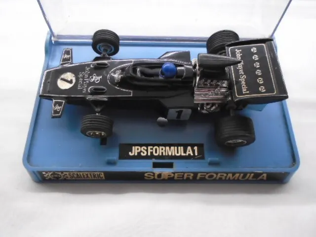 Scalextric JPS LOTUS 72D Formula 1 car (C50) with Original Box.