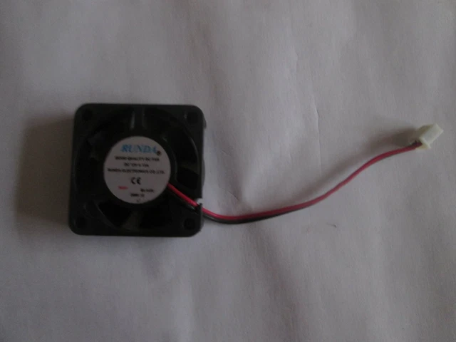Ventilateur Mini DC 5V 40x40x10mm - 2 Pièces - Pour Refroidissement Imprimante 3D, Carte Graphique