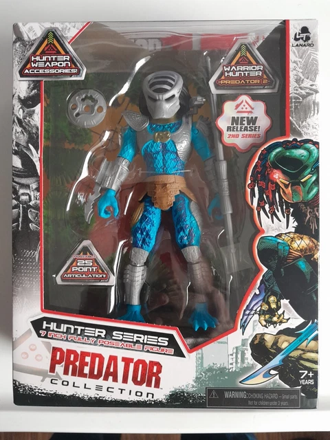 Warrior Hunter Predator 2 Lanard Action Figure Blue 2022 2nd Series Collection