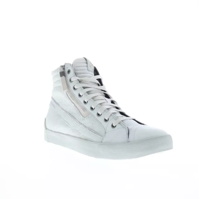 Diesel D-Velows D-String Plus Mens White Leather Lifestyle Sneakers Shoes 2