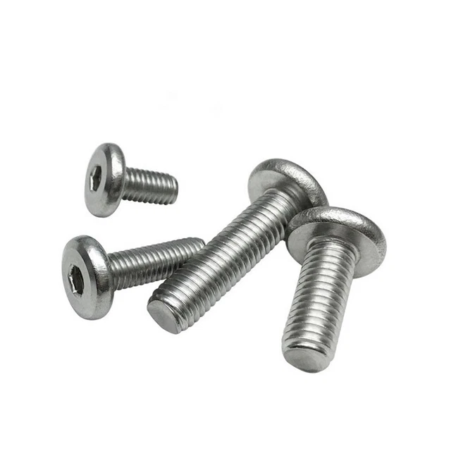 M6/M8 vis à vis hexagonale intérieure à tête cylindrique  2/10/100 PCS 3