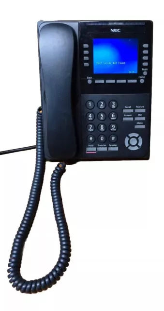 Tested NEC ITK-8LCX-1 DT900 Series Self Labeling Color IP Phone