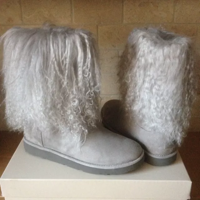 Ugg mongolian sheepskin best sale cuff 8 hologram
