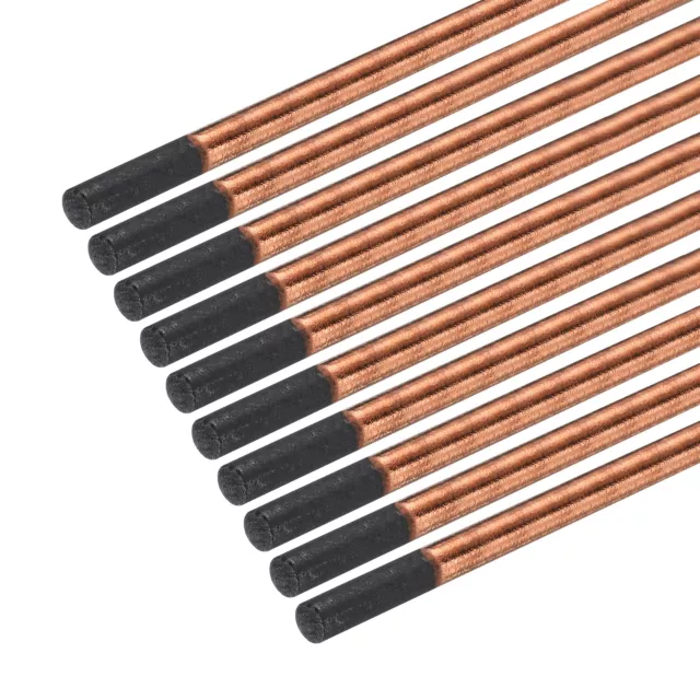 20pcs 5mmx305mm Carbon Arc Air Gouging Rods Copper Graphite Electrode Rods