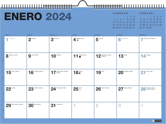 Calendario Magnetico Per Frigorifero 18 Mesi - Luglio 2024 - Dicembre 2025 - Strappabile, Con Doppi Magnetini - Pianificatore Familiare E Settimanale - 6