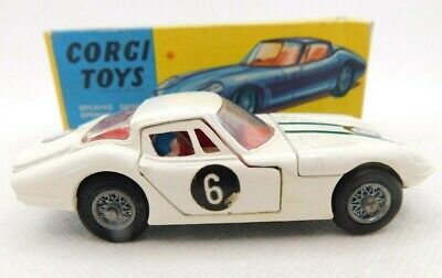 1:43 Marcos VOLVO 1800 CORGI TOYS OVP Rally WHITE 