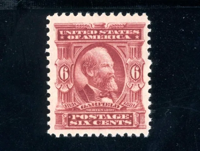 USAstamps Unused VF US Serie of 1903 Garfield Scott 305 OG MNH SCV $150