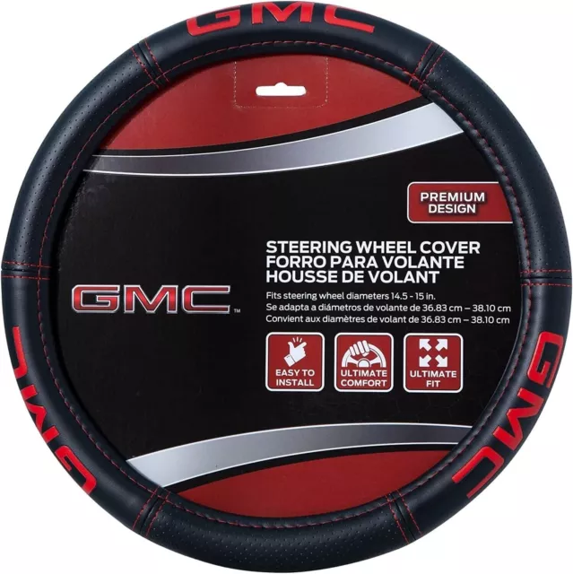 GMC Deluxe Steering Wheel Cover Plasticolor 006708R01