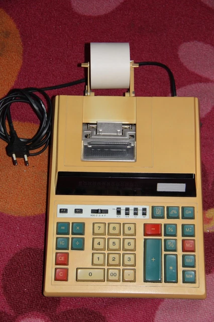 OLIVETTI LOGOS 9 Calculatrice Écrivaine Électronique Portable EUR 68,47 - FR