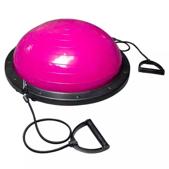 Bos Balance Bola de equilibrio Pelota para Yoga Pilates Fitness 58 cm Up Rosa