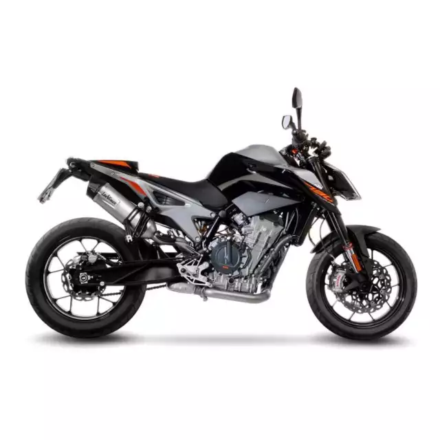 Exhaust Leovince Lv One Evo Stainless Steel Ktm 790 Duke 2018 > 2020