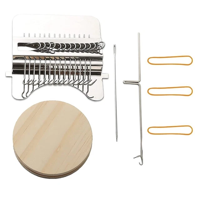 Telar Speedweve Tipo Herramienta de Tejido, Darning Loom Ly Reparación Conveniente Darn R2S4