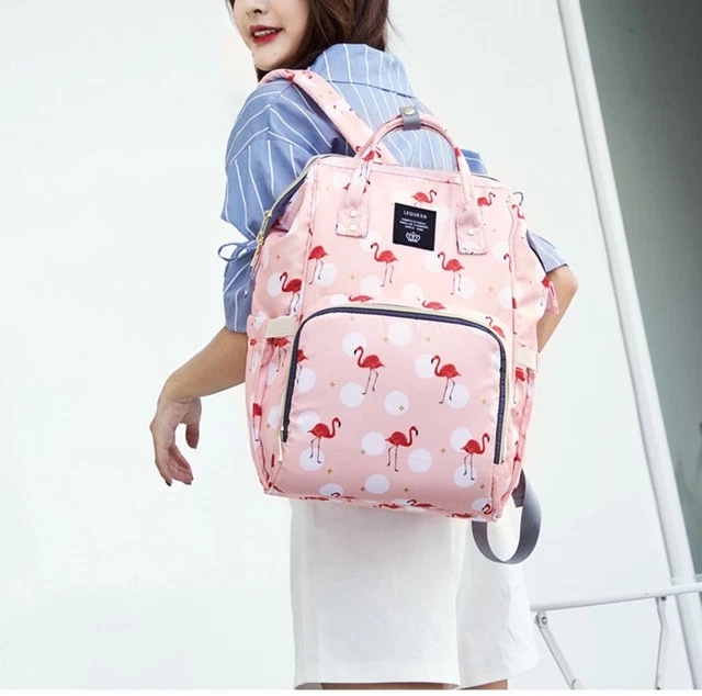 LEQUEEN Mummy Maternity Diaper Backpack Waterproof Travel Baby Nappy Large Bag 3
