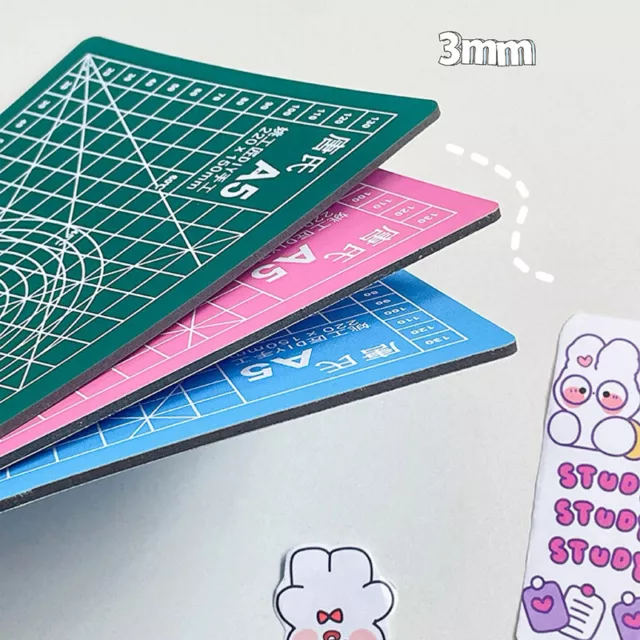 Self Healing PVC Cutting Mat, Double Sided, Gridded Rotary Cutting Board