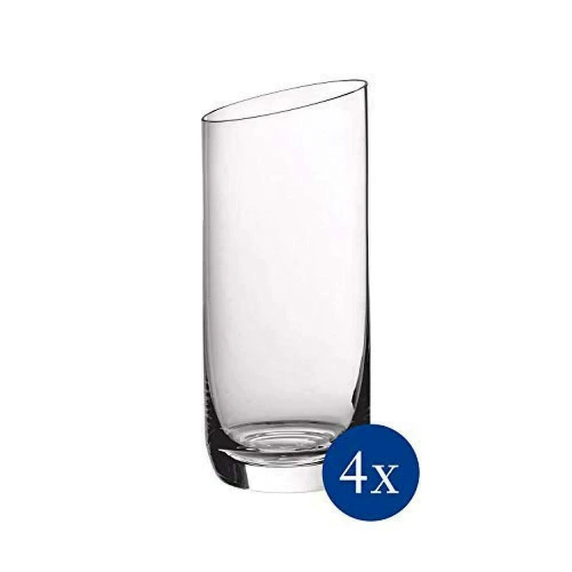 Bicchieri Da Long Drink Villeroy & Boch Rose Garden | Set Da 4 | 300 Ml In Cristallo | Lavabili In Lavastoviglie