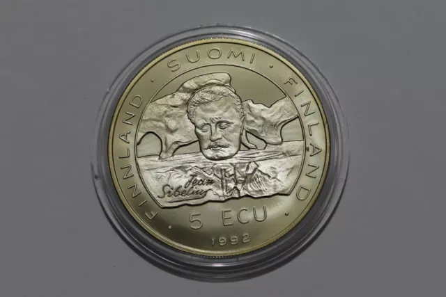 Finland 5 Ecu 1992 B46 Zl37