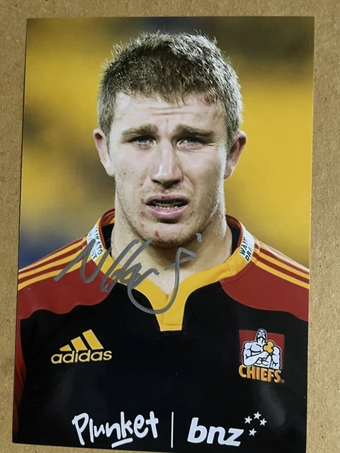 Nathan Harris - Chiefs Rugby Signed 6x4 Photo
