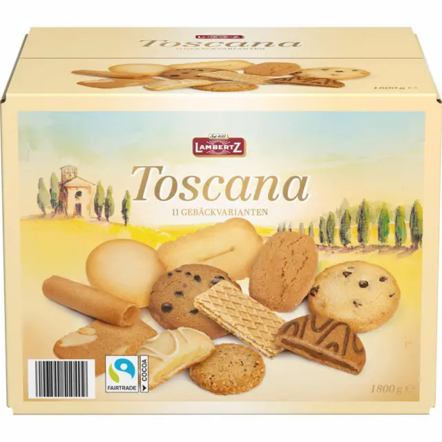 Mélange de biscuits Lambertz Toscana, Variations de biscuits, Biscuits, mélan...