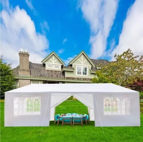 New 10'x30'Canopy Party Outdoor Wedding Tent Gazebo Pavilion Cater Events 8 Wall