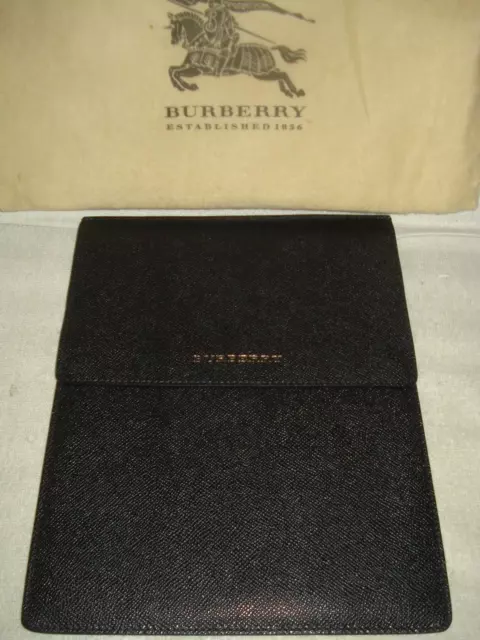 100% Authentic Burberry Ipad Tablet Black Slipcase Cover Case