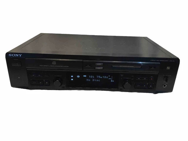 VINTAGE SONY MXD-D3 Compact Disc Minidisc Deck Separate See Description ...
