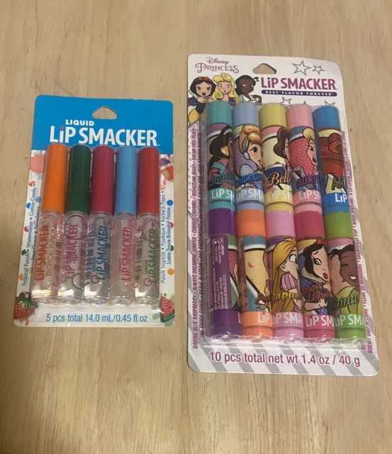 Lip Smacker Disney Princess Set & Lip Gloss Set