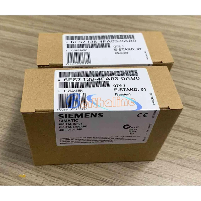 ONE NEW SIEMENS 6ES7138-4FA03-0AB0 Module 6ES7 138-4FA03-0AB0 £140.58 ...