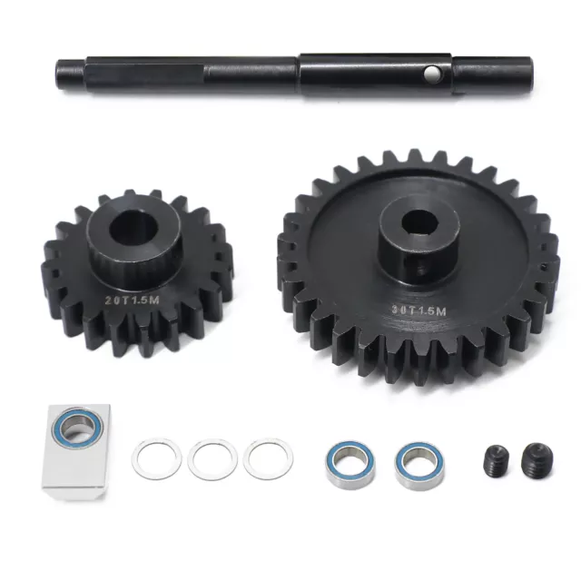 Steel 1.5Mod 20-25-30-35T Pinion/Spur Gear Kit For Traxxas 1/5 XRT X-MAXX RC Car