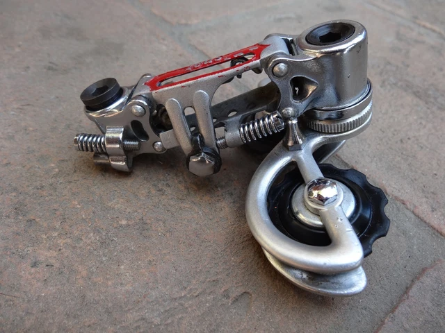 Vintage Zeus 2000 Alloy Titanium dDrillium Rear Derailleur