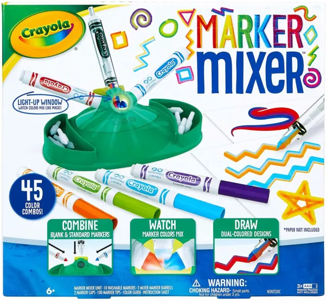 Crayola Marker Mixer Mix and Creat Your Own Coloured Markers Ages 6+ Toy Paint 2