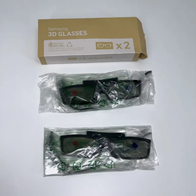 NEW Samsung 3D Glasses Set of 2