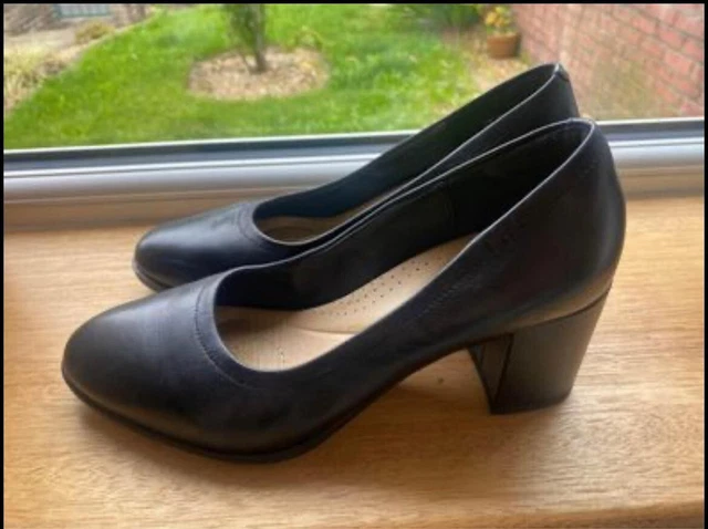 WORN CABIN CREW Shoes Clarks Kelda Hope Heels Worn Worldwide