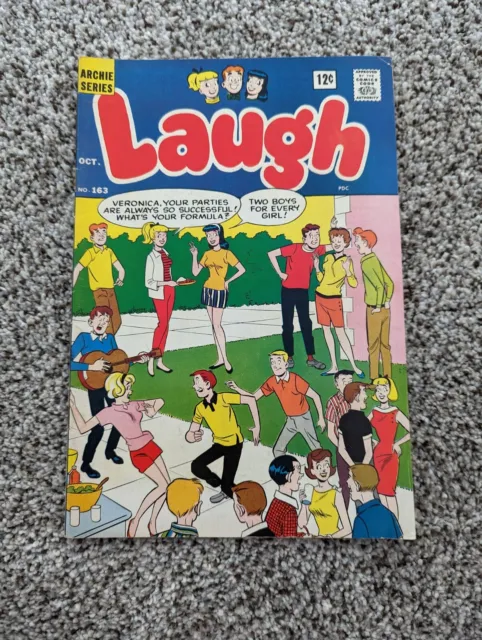 Laugh #163 (1946 Series) Archie Comics FN