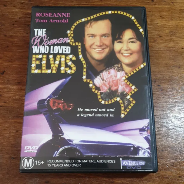 The Woman Who Loved Elvis DVD R4 LIKE NEW Roseanne Tom Arnold Danielle Harris