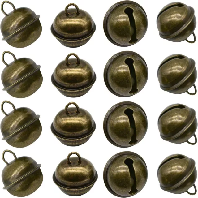 20Pcs 22mm Bells Steel Bells for Crafting Jingle Bells  for Christmas