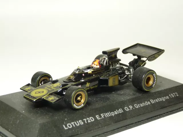 1/18 JPS LOTUS 72D F1 1972 GB Winner #8 E.Fittipaldi 1/18 JPS LOTUS 72D F1 1972 GB Winner #8 E.Fittipaldi