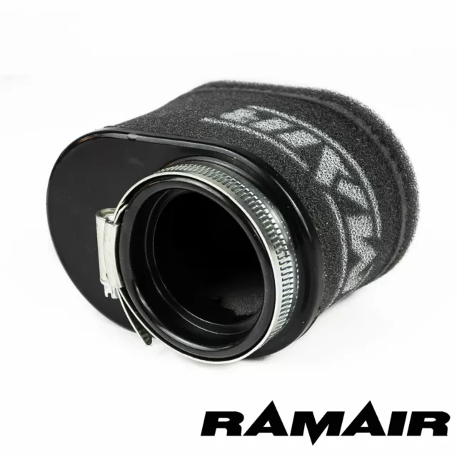 Ramair 55mm High Flow Performance Motorcycle Race Foam Pod Oval Air Filter