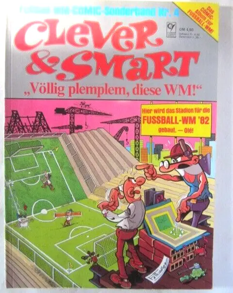 Clever & Smart Special Volume No. 4 Comic Football World Cup 82 Condor Publisher