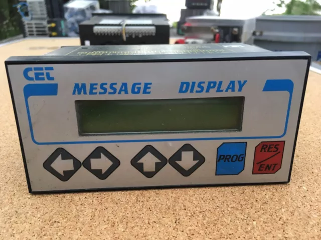 CET MVLC 202 Message Display Operator Panel, 24 VDC