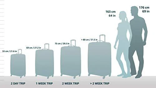 Rockland Pasadena Softside Spinner Wheel Luggage, Turquoise, Carry-On 20-Inch 2