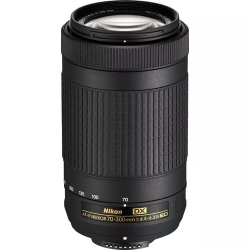 (Open Box) Nikon AF-P DX NIKKOR 70-300mm F/4.5-6.3 G ED Zoom F-Mount Lens