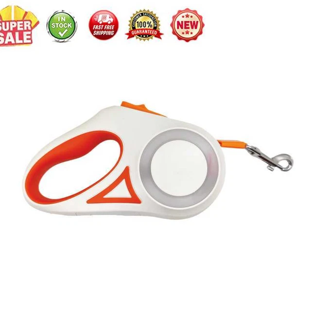 Dog Luminous Traction Rope Dog Safety Walking Leashes Automatic Telescopic Chain