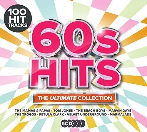 100 Greatest Hits Ultimate 60S Hits NEW SEALED 5xCD Swinging Sixties 1960's