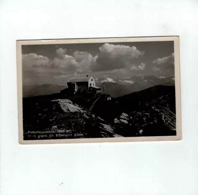 AK Ansichtskarte Padasterjochhaus / Blick gegen die Zillertaler Alpen - 1955