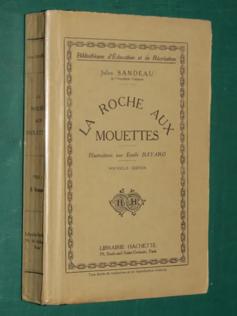 La Roche aux Mouettes Jules SANDEAU ill. Émile BAYARD
