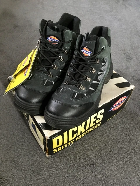 Dickies Storm Suede Steel Toe Cap Safety Work Boots – Men's Hiker Style (UK Sizes 4-12)