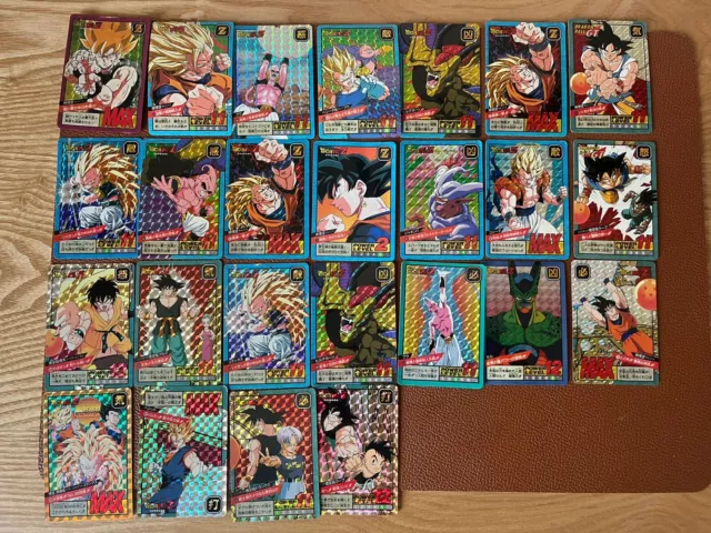 Lot De Cartes dragon ball Z Super Battle 25 Cartes Prism