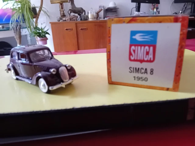 SIMCA 5 1936 Bordeaux NOREV 1:43 boite carton de reference