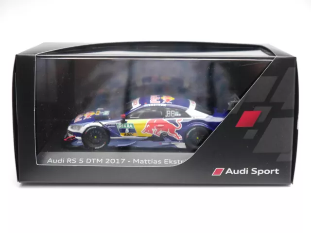 Audi A5 DTM 2017 Red Bull M. Ekström #5, Spark / Quattro GmbH in 1:43 boxed ovp